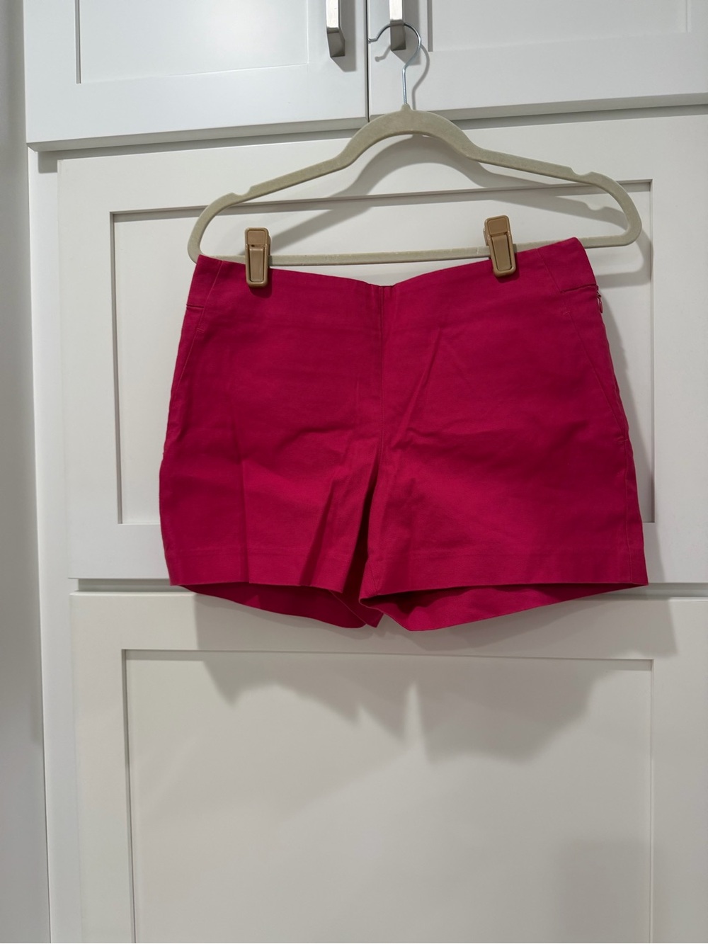 Banana Republic Pink High-Waist Tailored Shorts